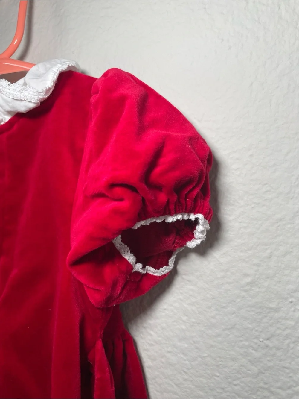Edgehill Collection Red Velvet Holiday Christmas Dress Sz 4T